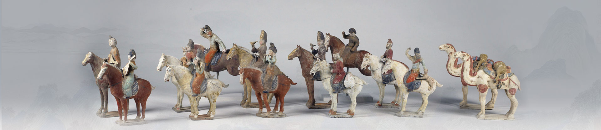 航天創智-胡人俑數字博物館網站設計、交互設計和前后端開發